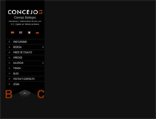 Tablet Screenshot of concejobodegas.com